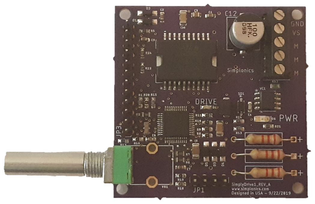 Electric pump motor driver